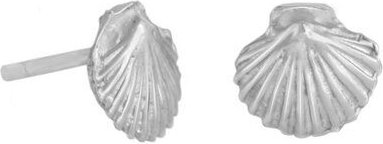 pakilia Silber Ohrstecker kleine Muschel Fair-Trade und handmade