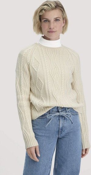 hessnatur Strick Pullover Regular aus Bio-Schurwolle und Bio-Baumwolle