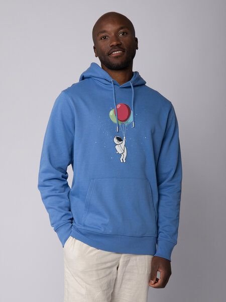 watapparel Hoodie Unisex Little Balloon Astronaut