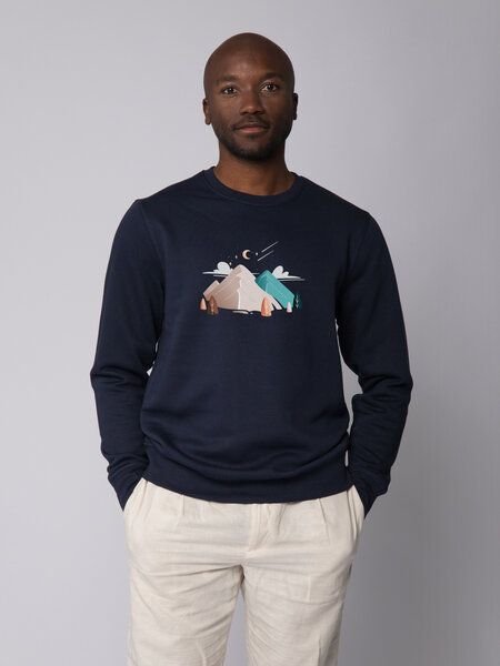 watapparel Sweatshirt Unisex Night & Clouds