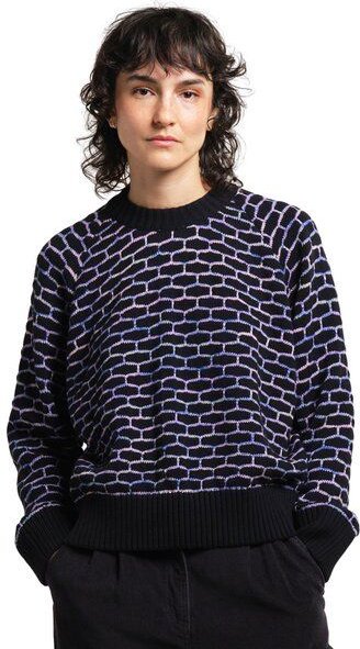 Thumbnail - DEDICATED Damen Strickpullover Sweater Husie Honey Comb