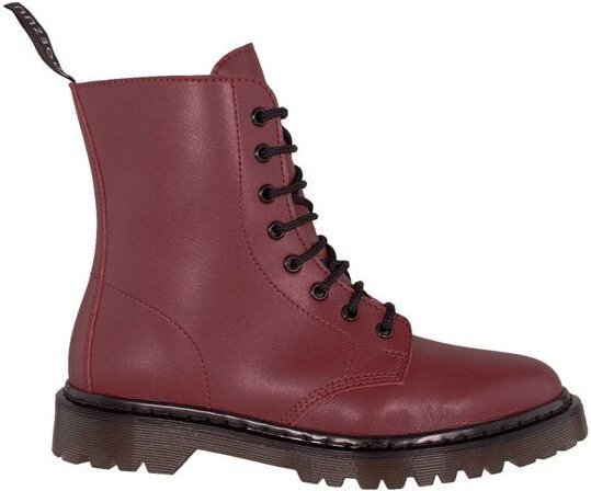 Thumbnail - Shoezuu Vegan Shoezuu 8 Loch Mikrofaser Winterboots cherry