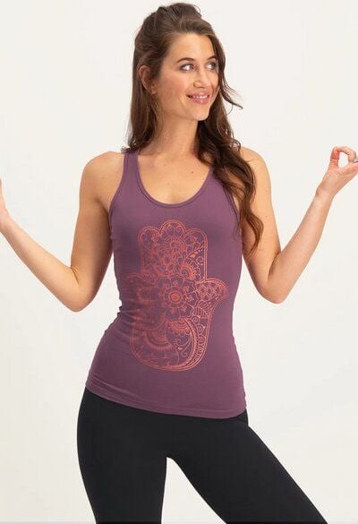 Urban Goddess Hamsa Core Yoga Tank Top