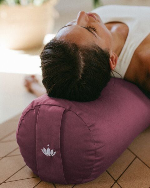 Lotuscrafts Yogarolle RESTORATIVE Ø24 cm - Yoga Bolste Rolle - GOTS zertifiziert