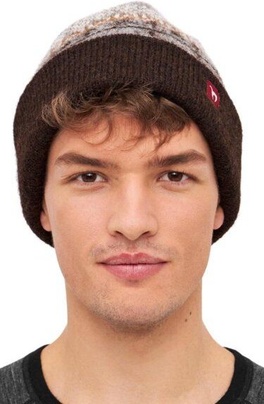 Apu Kuntur Mütze aus 100% Alpaka unbehandelt - NATURA