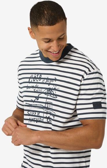 Thumbnail - super.natural M STRIPE COTE D'AZUR BIO J TEE für Herren, nachhaltig, Merino