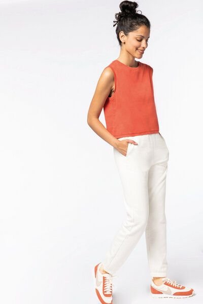 Kultgut Biofair- Vegan Vintagelook CropTop - 100% Biobaumwolle