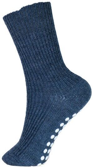 Hirsch Natur Baby Kinder Grobstrick Stopper Socken kbT Wolle