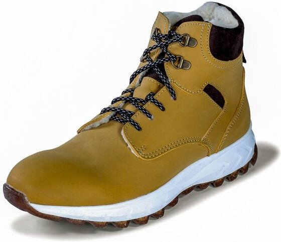 Fairticken Gefütterte vegane Winter Outdoor-Stiefel LOURO Men in Nubuk-Optik