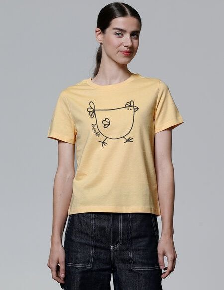 watapparel T-Shirt Frauen Le poulet - das Huhn