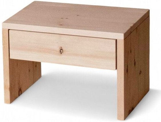 YAK holzraum Nachttisch Zirbenholz YARON Massivholz