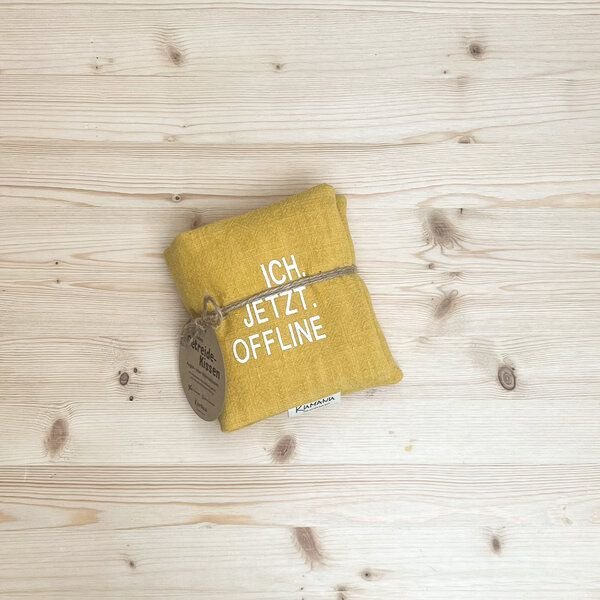 Kumanu - von Natur aus gut Getreide-Augenkissen | 25x12cm | mit oder ohne Lavendelduft