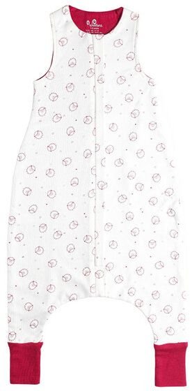 Woolona Schlafsack mit Füßen - 100% Merinowolle - Schäfchen