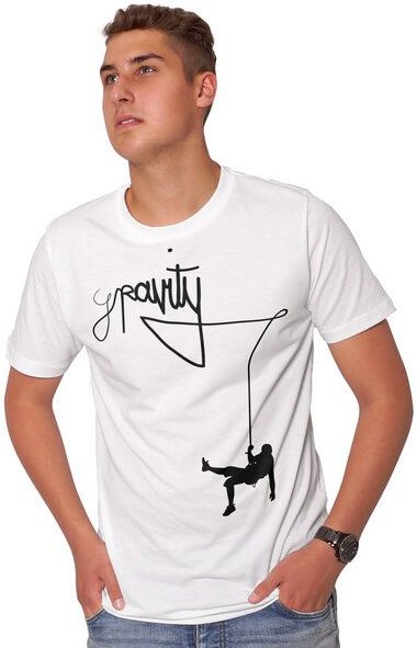 HANDGEDRUCKT "Gravity" Männer T-Shirt