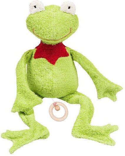 Efie Spieluhr Schlenker Frosch, kbA, organic, Made in Germany
