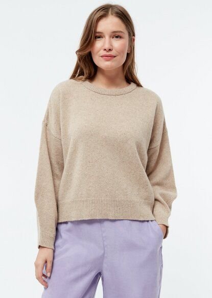 Givn Berlin Cropped Strickpullover GBJELLA aus recyceltem Wollgemisch