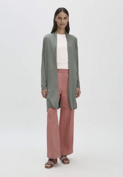 hessnatur Strick Jacke Oversized aus TENCEL Lyocell mit Bio-Baumwolle