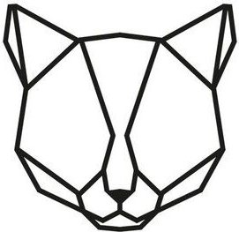 BeWooden Wanddekoration aus Holz - Katze - Cat Silhouette