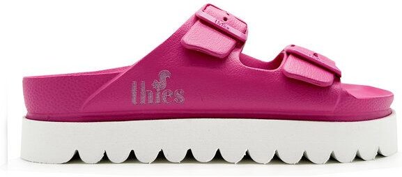 Vegane Ecofoam Plateau Sandale von thies ® aus recyceltem EVA