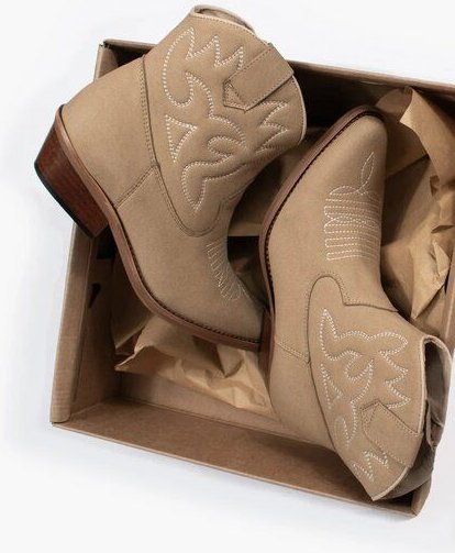 Will's Vegan Shop Niedrige Westernstiefel