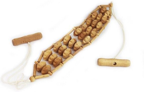 Mitienda Shop Massageband aus Buchenholz Rollfläche