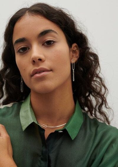 Jonathan Radetz Jewellery Stecker FINEFINE, Silber 925, Sterlingsilber, Länge 50 mm, Handmade in Germany