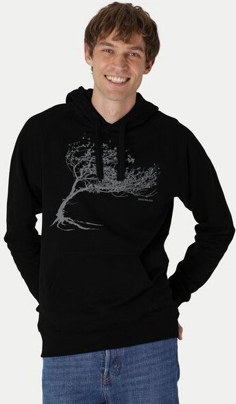 Peaces.bio - handbedruckte Biomode Bio-Herren-Kapuzensweater Windytree