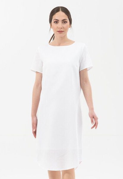 ORGANICATION Kleid aus Leinen mit Bio-Baumwolle