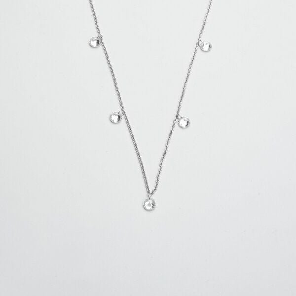 fejn jewelry Kette 'sparkle chocker' - mit Zirkona