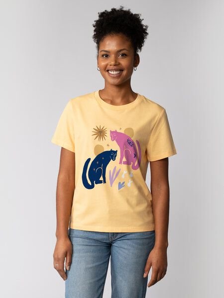 watapparel T-Shirt Frauen Love and flex