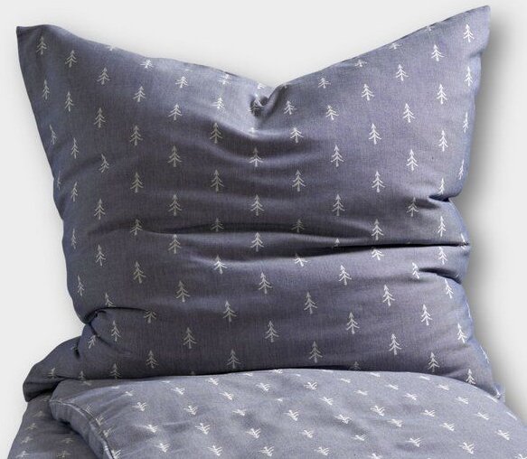picea (by bleed) Fichtenliebe Kissen dunkelblau