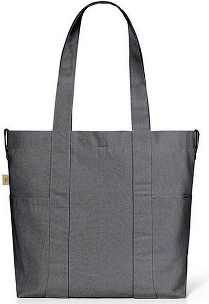 Halfar Nachhaltiger Wellness-Shopper aus schwerer Bio-Baumwolle – mit vier Außentaschen