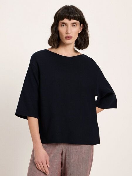 LANIUS U-Boot Pullover (GOTS) aus Bio-Baumwolle