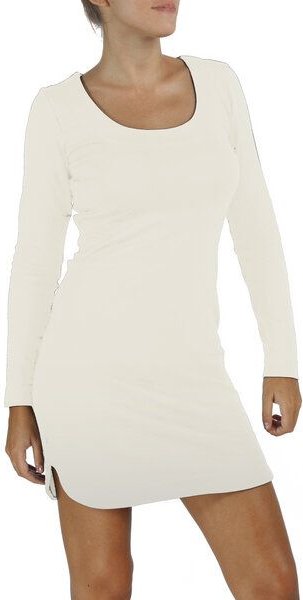 B.e Quality Jersey-Rundhalsausschnitt Etuikleid - Biologischer Pima Baumwolle