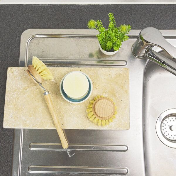 Hello Simple Ersatzkopf Geschirrspülbürste, vegan und ohne Plastik