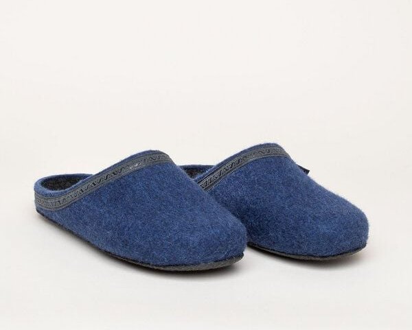 Stegmann Filzpantoffel 127 aus 100% hochwertiger Merino-Wolle - Hausschuhe für Damen & Herren - Pantoffeln mit Kork Sohl...