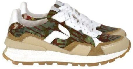 PANAFRICA Akanda - Unisex Recycling Sneaker - White/Noir/Camo/Paon/Bleu/Verde/Arbousse