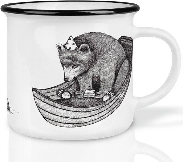 LIGARTI Keramiktasse – Bärengeburtstag