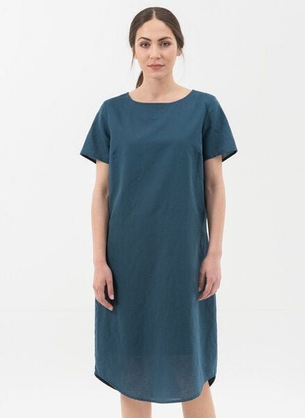 ORGANICATION Kleid aus Leinen mit Bio-Baumwolle