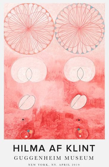 Photocircle Poster / Leinwandbild - Hilma af Klint Guggenheim