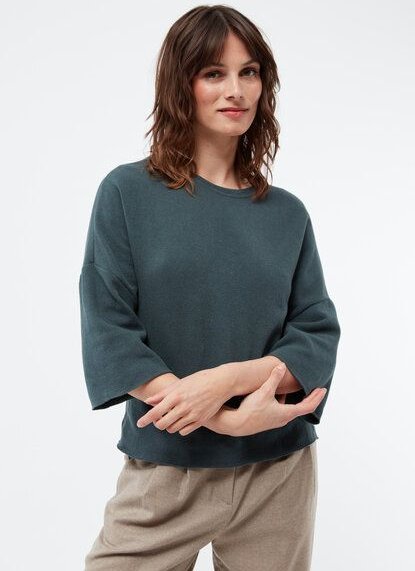 Thumbnail - Givn Berlin Damen Sweater aus recycelter Baumwolle "Sona"