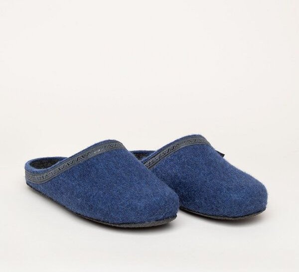 Stegmann Filzpantoffel 127 aus 100% hochwertiger Merino-Wolle - Hausschuhe für Damen & Herren - Pantoffeln mit Kork Sohl...