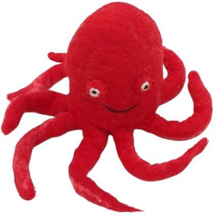 short'n'pietz Oktopus als Filz Eierwärmer