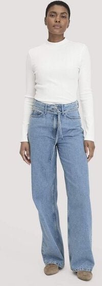hessnatur Jeans ALVA Wide Leg Soft aus Bio-Baumwolle mit TENCEL Lyocell