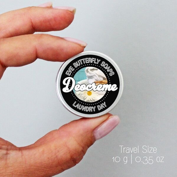 Eve Butterfly Soaps Deocreme "Laundry Day" - 100% natürlich und vegan