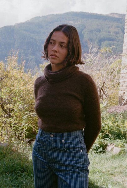 Nénés Coralies Pullover – Braun