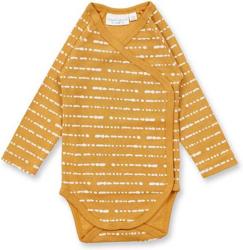 Sense Organics & friends in cooperation with GARY MASH Baby Wickelbody senfgelb aus Biobaumwolle