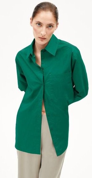 ARMEDANGELS MAALGAA Damen Bluse aus Bio-Baumwolle