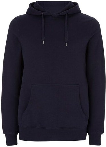 Earth Positive Unisex Pullover Hoody Kängurutasche Bio Baumwolle