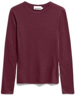 Thumbnail - ARMEDANGELS MAIAA - Damen Longsleeve Slim Fit aus Bio-Woll Mix